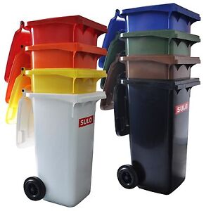 SULO, conteneurs à ordures 2 roues, 60 à 120 L, container, poubelle tri sélectif