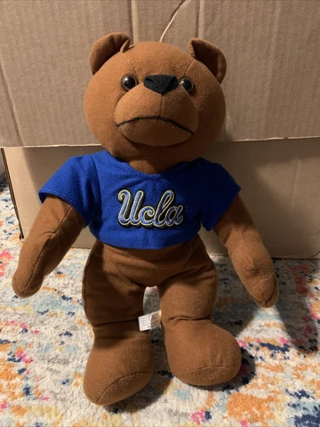 UCLA Bruin Stuffed Plush Bear - Brown, 13” Cover