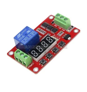 12V Multifunction Self-lock Relay Cycle Timer Module PLC Home Automation Delay - Bild 1 von 6