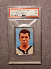 1966 Editrice Verbania Coppa Rimet Soccer #66 - Franz Beckenbauer - PSA 1.5