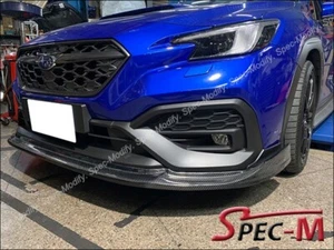 JPM CF CS Style REAL Carbon Fiber Front Bumper Lip for 2022+ Subaru WRX VB - Foto 1 di 5