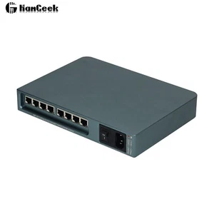 8 Bit Gigabit HIFI Audio Ethernet Switch Full Linear DC Power Supply SC/OCXO - Picture 1 of 7
