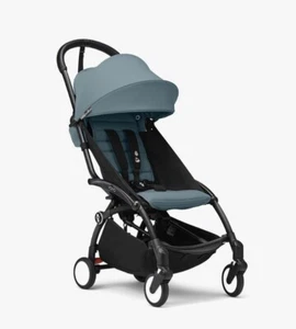 Wózek dziecięcy Stokke YOYO3 – czarna rama + 6+ zestaw tekstylny – składany - Zdjęcie 1 z 25