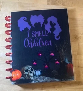 Halloween Hokuspokus Ich rieche Kinder Cover Set 4 Verwendung mit Classic Happy Planner - - Bild 1 von 4