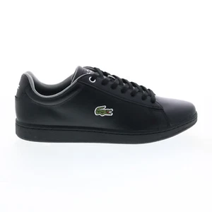 Lacoste Hydez 119 1 P SMA Mens Black Leather Lifestyle Sneakers Shoes - Picture 1 of 8