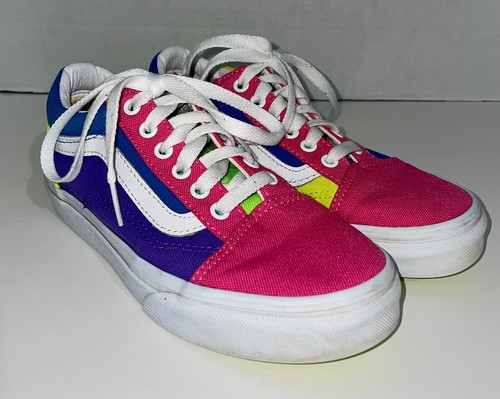 Vans Color Block Bambini Taglia 3 Arcobaleno 721356