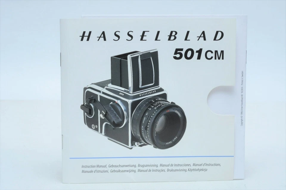 Hasselblad 501CM Classic Instructions manuals  * original/good* - Image 1 of 1