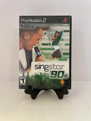SingStar '90s (Sony PlayStation 2, 2008) Complete CIB - Image 1 of 4