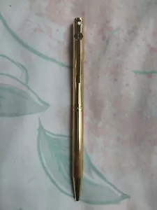 Sheaffer Fashion Gold Electro Plated Ball Point Pen USA - Picture 1 of 7