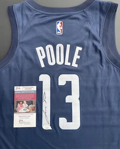 Jordan Poole Signed Autographed Washington Wizards Jersey JSA Coa Poole Party - Picture 1 of 3
