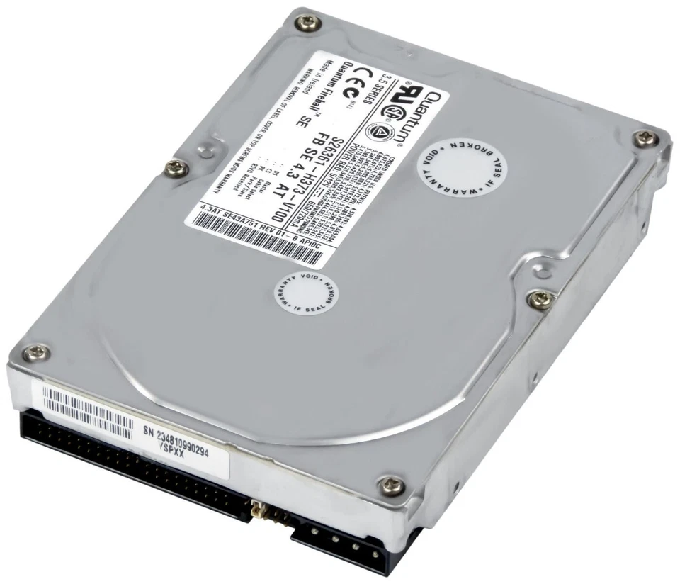 Quantum Fireball Se Se43A012 4.3GB 5400 RPM ATA 3.5'' - Image 1 of 3