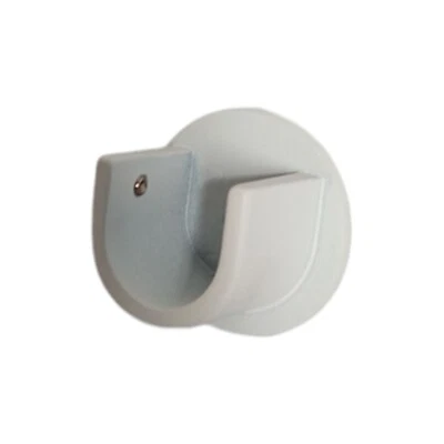 Supporto parete-parete per bastone tenda da 20 mm colore bianco opaco 2 pz - Immagine 1 di 4