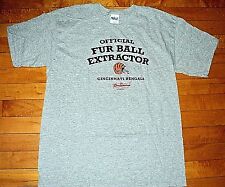 CINCINNATI BENGALS NFL Budweiser Fur Ball Extractor NEW T Shirt Size Large