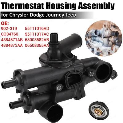 Thermostat Housing Assembly for 2009-2020 Dodge Journey 2008-2014 Avenger 2.4L🚗 - Изображение 1 из 4