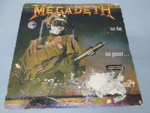 Megadeth, So Far, So Good ... So What! Vinyl LP -1988 ORIGINAL Capitol C1-48148 - Picture 1 of 16