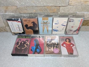 R&B ROCK POP CASSETTE TAPE LOT OF 9 MADONNA SOUL II SOUL EN VOGUE COVER GIRLS - Picture 1 of 8