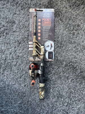 Realtree Edge Pocket Combo | 30" Light Action Fiberglass No Tangle Rod | Micr... - Image 1 of 4