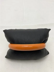 J.Crew Orange Enamel Bangle Bracelet - Picture 1 of 3