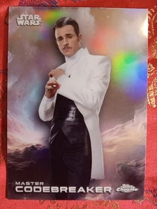 Master Codebreaker 2025 Topps Chrome Star Wars REFRACTOR Parallel #88 Last Jedi - Picture 1 of 1