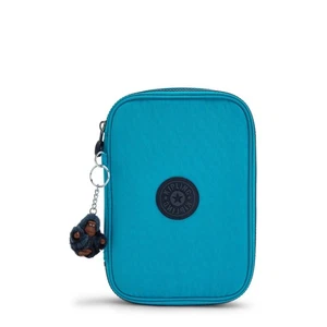 Estuche para bolígrafos Kipling 100 PENS en verde fresco C PVP £38 - Imagen 1 de 5