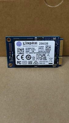 Kingston KC600 256GB mSATA SSD – SKC600MS/256G SATA III 6Gb/s Solid State Drive - Image 1 of 2