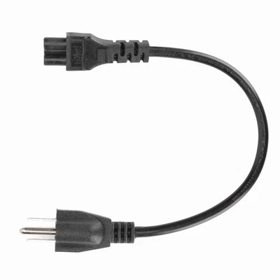 5 ‑ 15P Männlichen Zu IEC320 C5 Weibliche Netzkabel 18 AWG 0. AC Power Kurze Kab - Bild 1 von 4