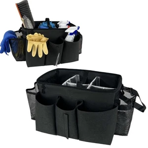 Large Cleaning Caddy Bag, Wearable Cleaning Supplies Organizer with Shoulder ... - Bild 1 von 7