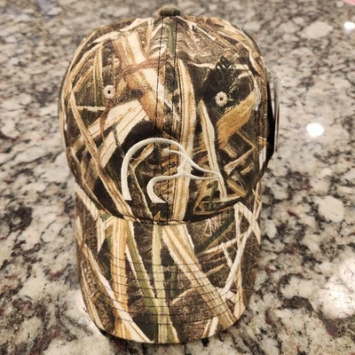 NWT Licensed Mossy Oak Bottomland Ducks Unlimited duck head logo adjustable hat - Image 1 of 4