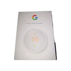 Google Nest Thermostat E, White Model:A0063 T4000ES - Picture 1 of 4