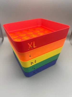 Bandejas clasificadoras de ladrillos - Clasificador de ladrillos y placas para una organización más rápida Foto 1 de 4