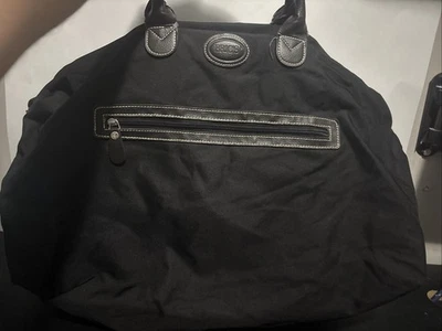 Bolsa de viagem BRIC'S Milano alças de couro preto pequeno desgaste nas alças 25"" - Imagem 1 de 4