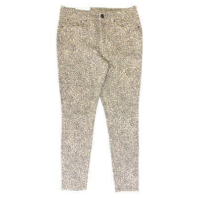 Jean ajustado elástico cómodo tiro alto Seven7 para mujer sin barriga Foto 1 de 2