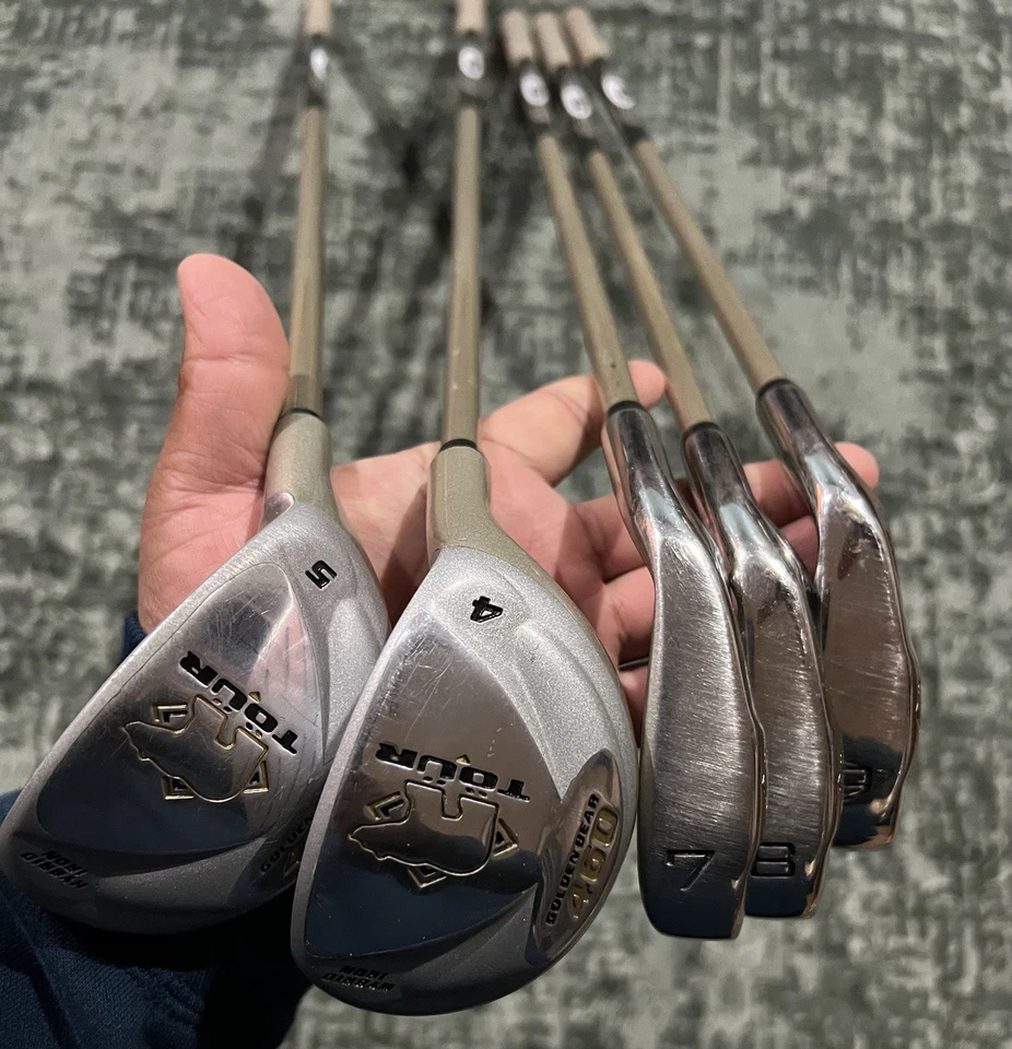 Golden Bear Tour 460 4,5 7-9 Hi Launch Graphite Shaft 65G 5 Clubs RH - Image 1 of 4