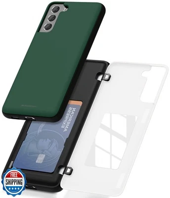 GOOSPERY Parachoques Magnético para Puerta Compatible con Galaxy S21 Plus, Portatarjetas Wa Foto 1 de 4