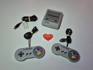 🎮 Console Mini SNES (Mini Super Nintendo) Tres Bon État - Fonct. Parfaitement - Imagen 1 de 6