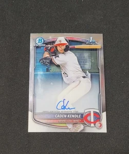 2025 Bowman Chrome Caden Kendle Minnesota Twins Auto - Picture 1 of 2