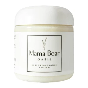 Mama Bear Oasis lozione sollievo nervosi 4 oz - crema antidolorifica formula lenitiva - Foto 1 di 10