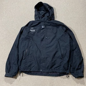 Helly Hansen Jacke Herren Large schwarz leichter Shell Regenmantel abnehmbare Kapuze - Bild 1 von 15