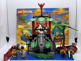 Lego 6264: Pirates Islanders: Forbidden Cove 100% Complete w/Instructions c.1994