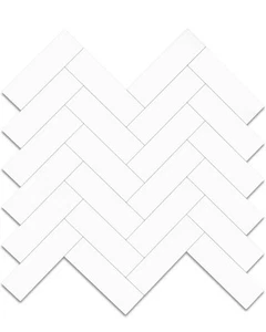 Yipscazo Herringbone Peel and Stick Backsplash for Kitchen Wall, 10-Sheets 12" - Picture 1 of 10