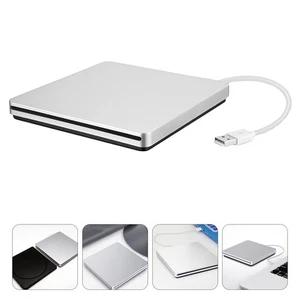 1 Lot Lecteur DVD Externe USB 3.0 DVD CD ROM Lecteur Graveur Disque Optique - Photo 1/12
