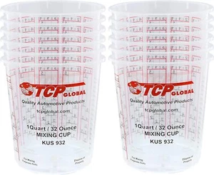 Custom Shop Paint Mixing Cups Plastic Measuring Cup Epoxy Resin, Disposable or R - Picture 1 of 5