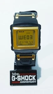Vintage Baby G Shock Resist Cube BG-2002L World Time Gold-Black Luxury Limited - Bild 1 von 12