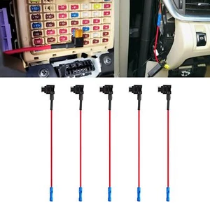 5PCS Car Add-a-Circuit Fuse Tap Adapter Fuse Holders 12V Add a Circuit Fuse T... - Picture 1 of 7