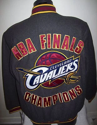 CHAQUETA CLEVELAND CAVALIERS CAVS NBA FINALS CHAMPIONSHIP LANA STARTER GRANDE Foto 1 de 4