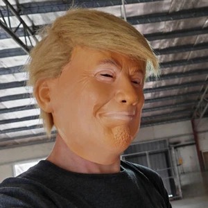 American Campaigner Mask Great Halloween Cosplay Party Prop Full Face Headgear - Picture 1 of 18