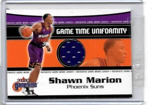 SHAWN MARION 2000-01 FLEER GAME TIME UNIFORMITY GAME USED JERSEY - Picture 1 of 1