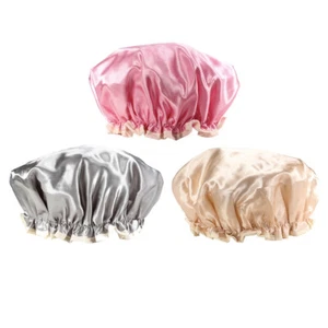 3 PEZZI Cappellini Colorati Shampoo Bambino Impermeabile Doccia Miss Bambino Donna Cappello Bagno - Foto 1 di 12