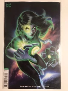 Green Lanterns #49 / Warren Louwr Variant / DC 2018 Jessica Cruz - Picture 1 of 5