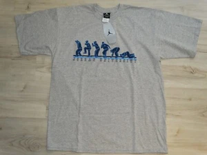 T-SHIRT UOMO VINTAGE NIKE AIR JORDAN, NUOVISSIMA CON ETICHETTA, TAGLIA LARGE #106 - Foto 1 di 6